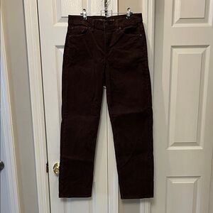 American Eagle Outfitters 90’s Straight Corduroy Jeans - Chocolate Brown